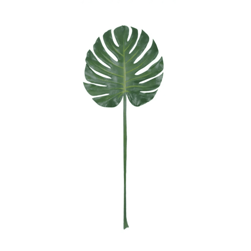  Feuille artificielle  Monstera H 105 cm vert